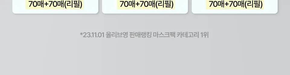 [대용량140매] 넘버즈인 토너패드 리필 기획(1번, 3번, 5번) 상세페이지 4